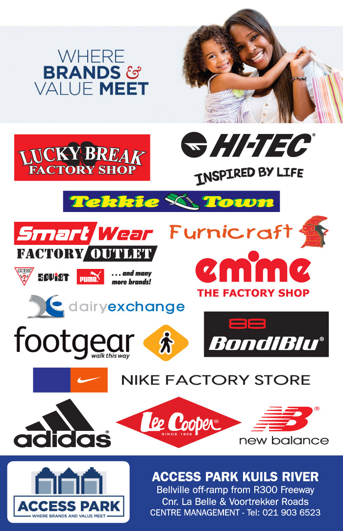 Adidas Factory Shop Access Park Kuils River