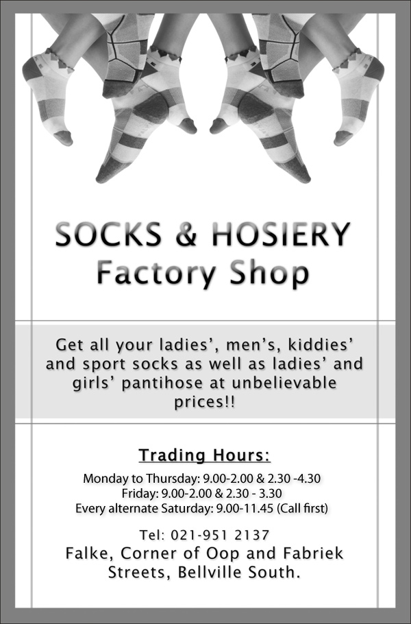 Falke Socks Factory Shop in Bellville The AZ of Factory Shops
