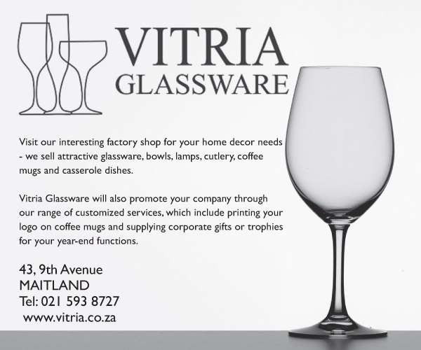 Vitria Glassware Factory Shop in Maitland Cape Town The AZ of