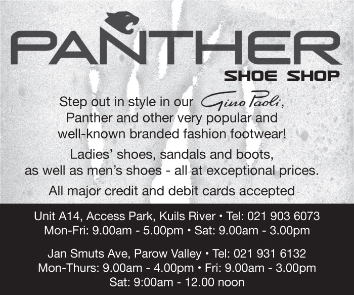Panther Shoe Factory Shop in Parow, Western Cape The AZ of Factory Shops
